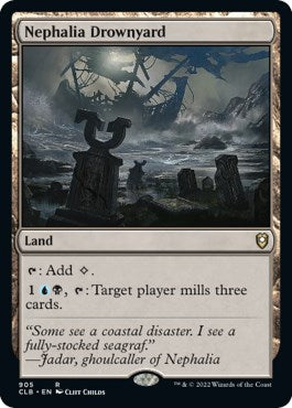 Nephalia Drownyard - Commander Legends: Battle for Baldur's Gate #905 Magic: The Gathering card
