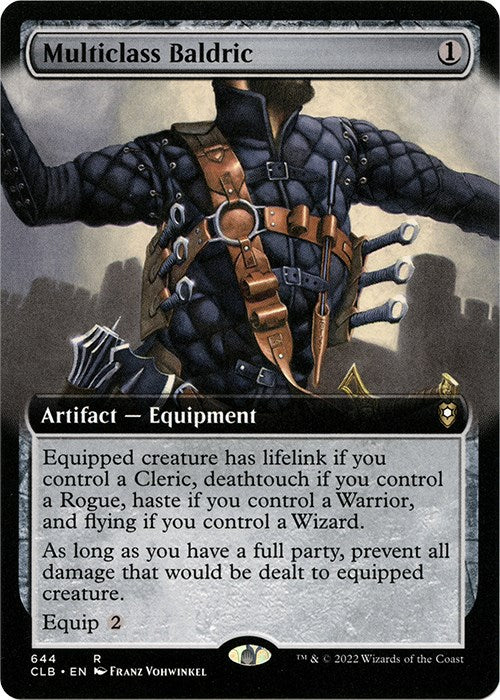 Multiclass Baldric Extended Art