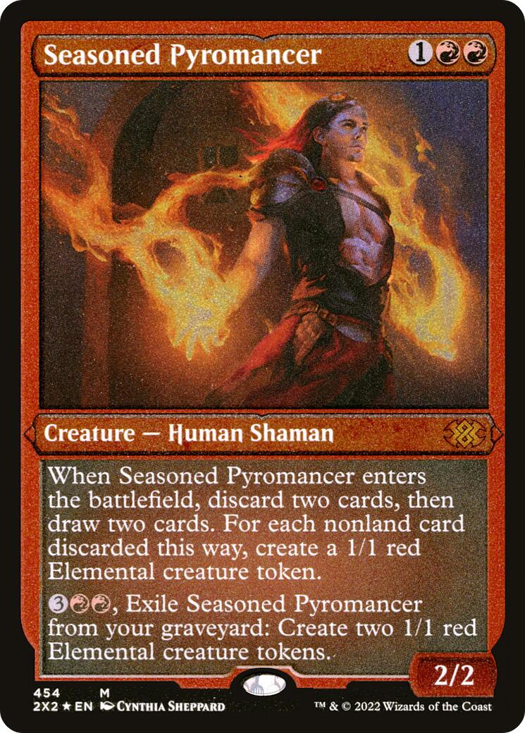Seasoned Pyromancer Foil Etched
