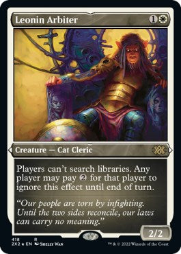 Leonin Arbiter Foil Etched
