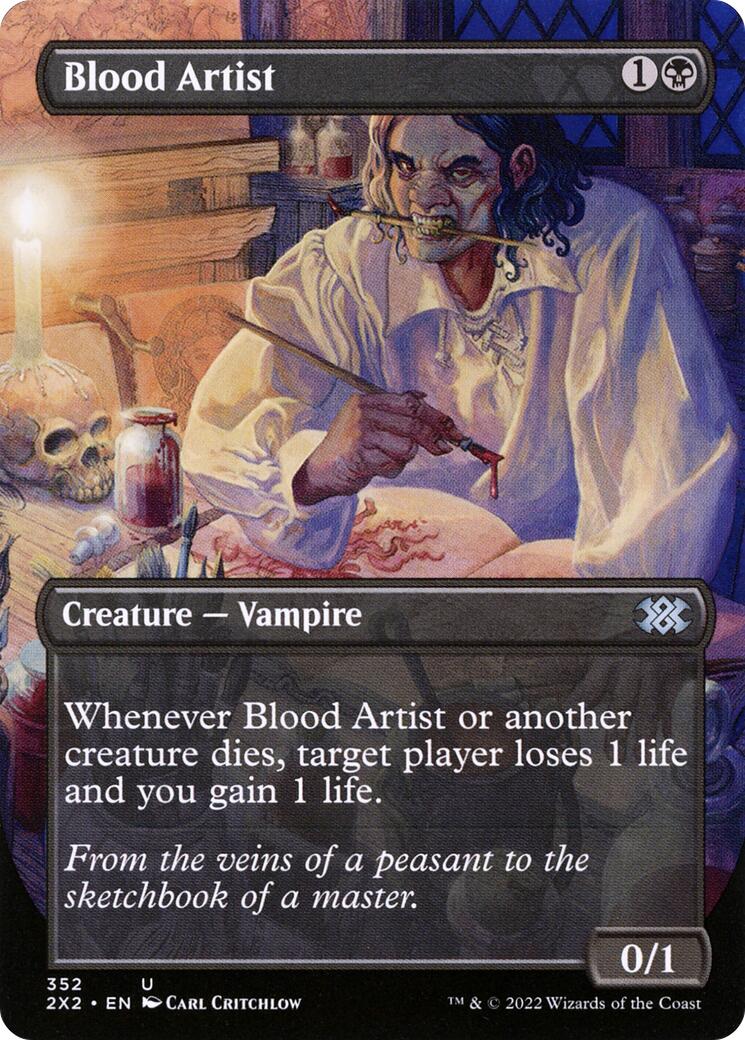 Blood Artist Borderless