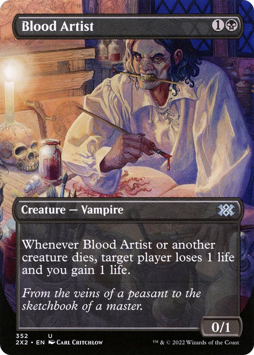 Blood Artist Borderless