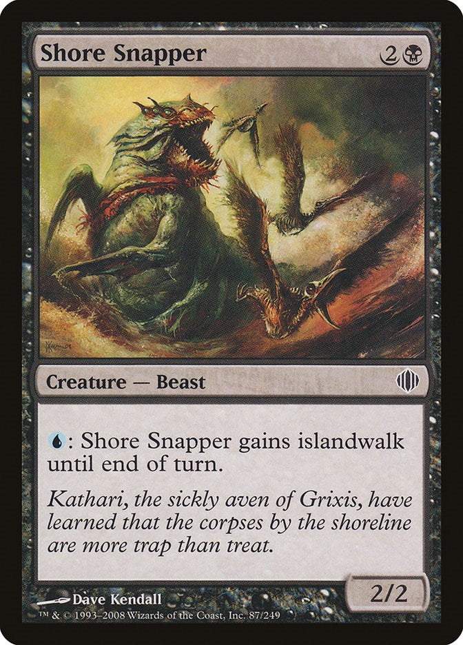 Shore Snapper - Shards of Alara #87 Magic: The Gathering card