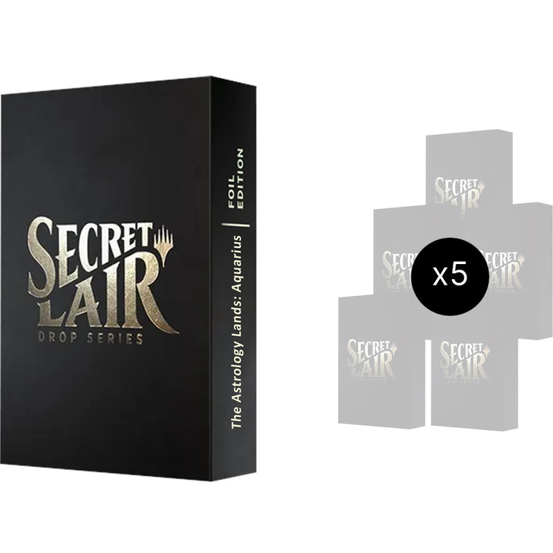 Secret Lair Drop: Astrology Lands (Aquarius) Bundle - Traditional Foil Edition