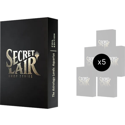 Secret Lair Drop: Astrology Lands (Aquarius) Bundle - Traditional Foil Edition