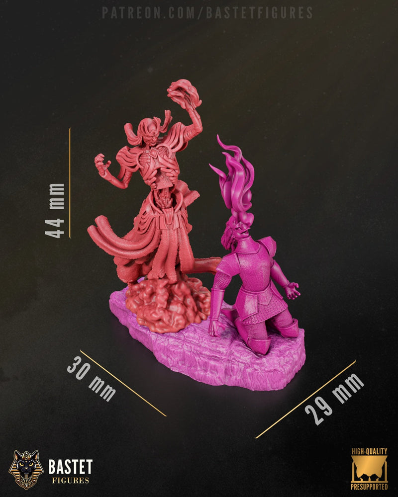 Vecna - The Forgotten Realms - 1:8 Scale Figure, 32mm Miniature & Bust