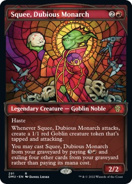 Squee Dubious Monarch Showcase