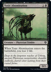 Toxic Abomination - Dominaria United #112 Magic: The Gathering card