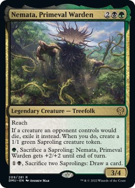 Nemata, Primeval Warden - Dominaria United #209 Magic: The Gathering card