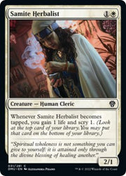 Samite Herbalist - Dominaria United #31 Magic: The Gathering card