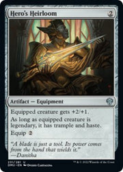 Hero's Heirloom - Dominaria United #231 Magic: The Gathering card