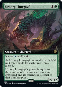 Urborg Lhurgoyf Extended Art