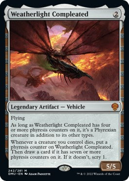 Weatherlight Compleated - Dominaria United #242 Magic: The Gathering card