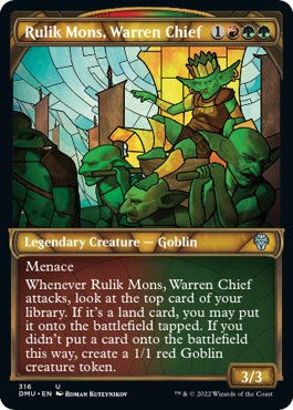 Rulik Mons Warren Chief Showcase