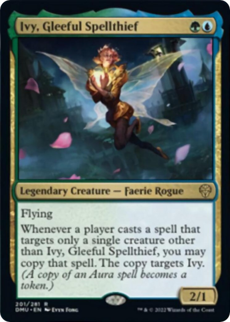 Ivy, Gleeful Spellthief - Dominaria United #201 Magic: The Gathering card