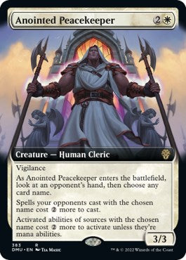 Anointed Peacekeeper Extended Art