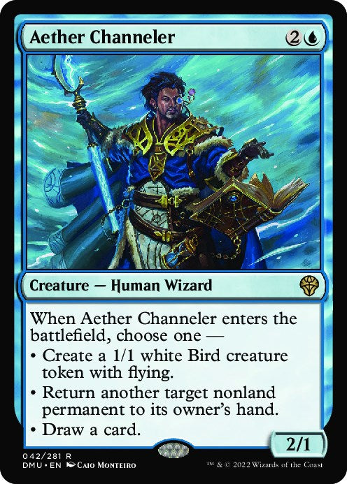 Aether Channeler - Dominaria United #42 Magic: The Gathering card