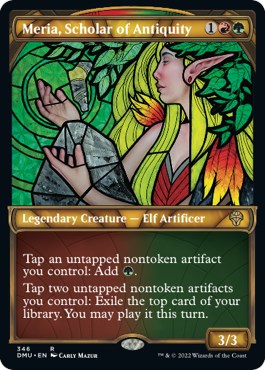 Meria Scholar of Antiquity Textured Foil