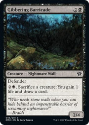 Gibbering Barricade - Dominaria United #95 Magic: The Gathering card