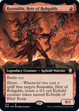 Rosnakht Heir of Rohgahh Extended Art