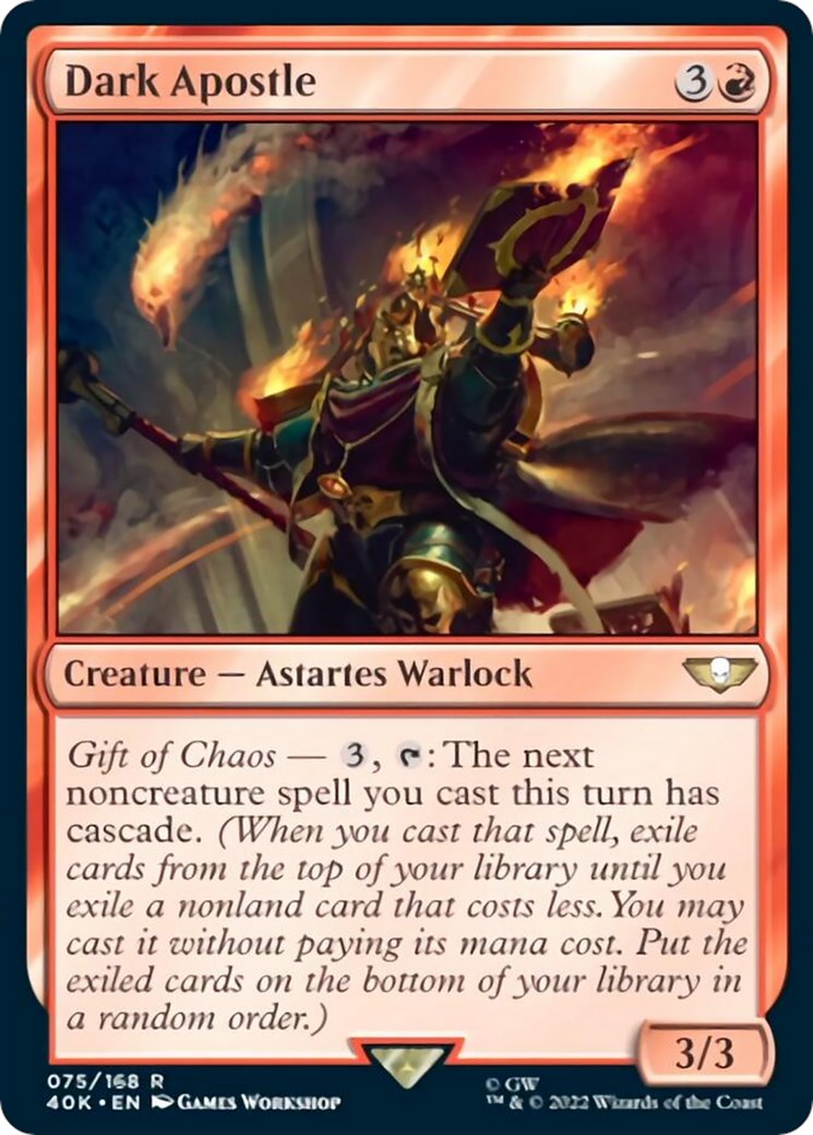 Dark Apostle Surge Foil
