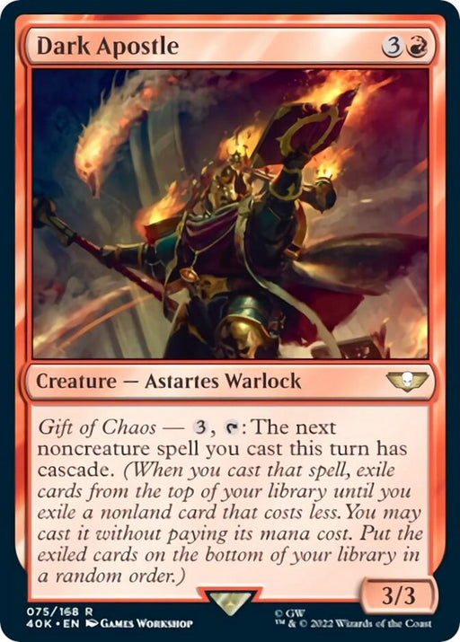 Dark Apostle Surge Foil