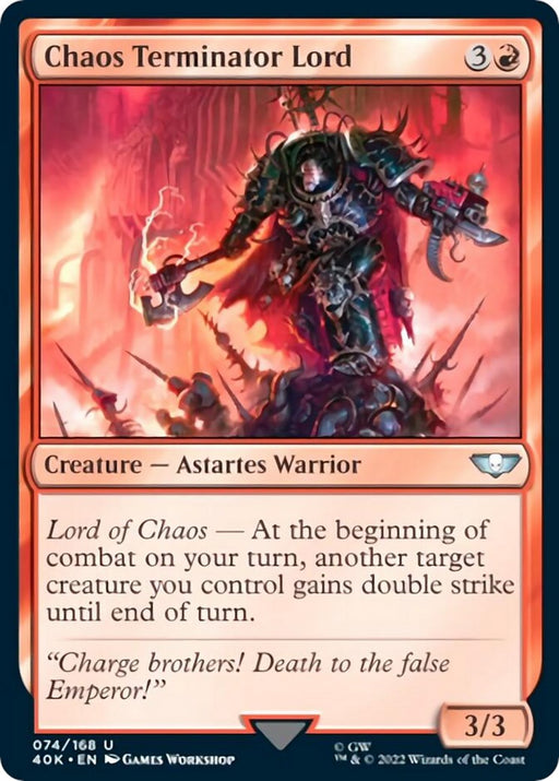 Chaos Terminator Lord Surge Foil