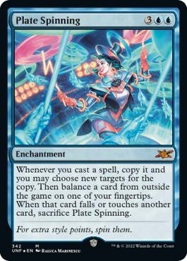 Plate Spinning Galaxy Foil