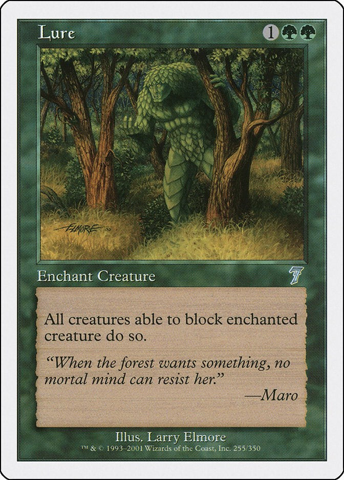 Lure - 7th Edition #255 Magic: The Gathering card