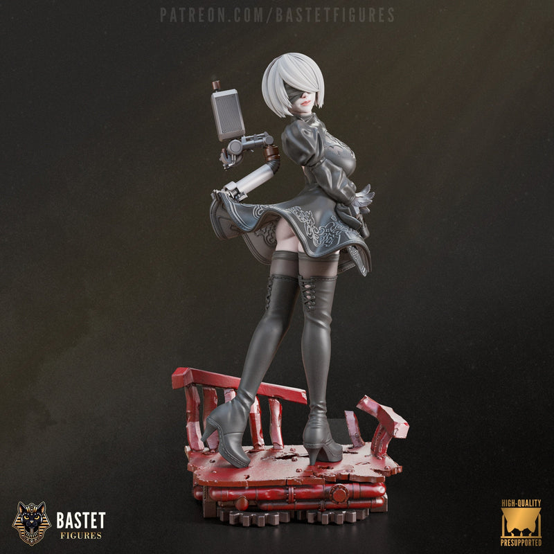 YoRHa No.2 Type B - Nier Automata - 1:8 Scale Figure & Bust