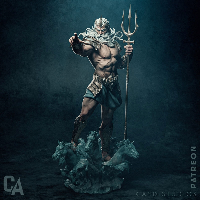 Poseidon - Greek God - 1:6 & 1:9 scale Figures