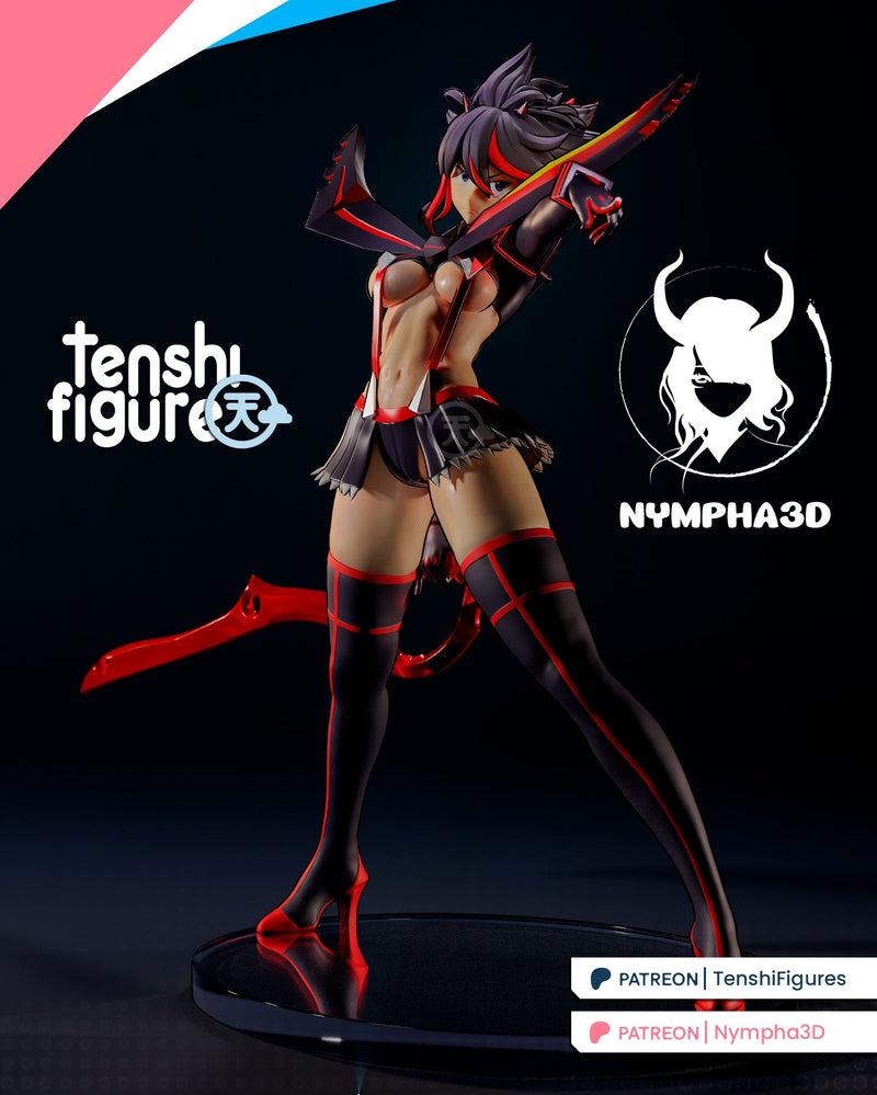 Ryuko Matoi - Kill La Kill / Akame Ga Kill! - 1:8 Scale - Tenshi