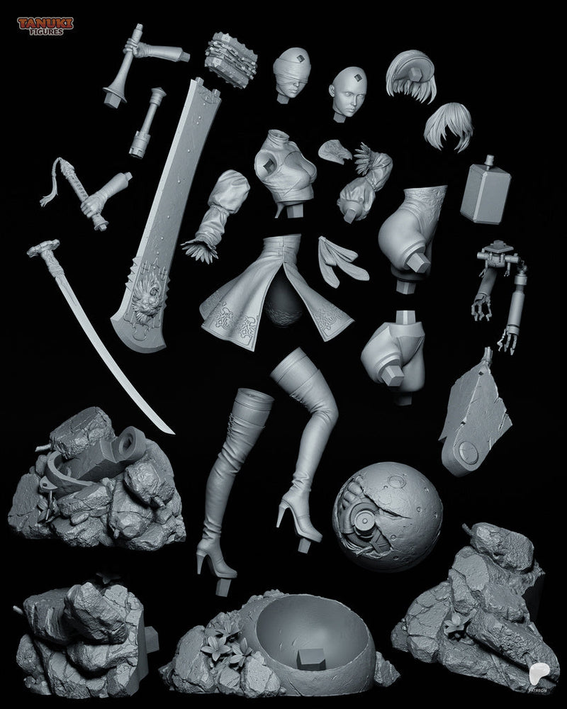 YoRHa No.2 Type B - Nier Automata - 1:6 Scale, Bust