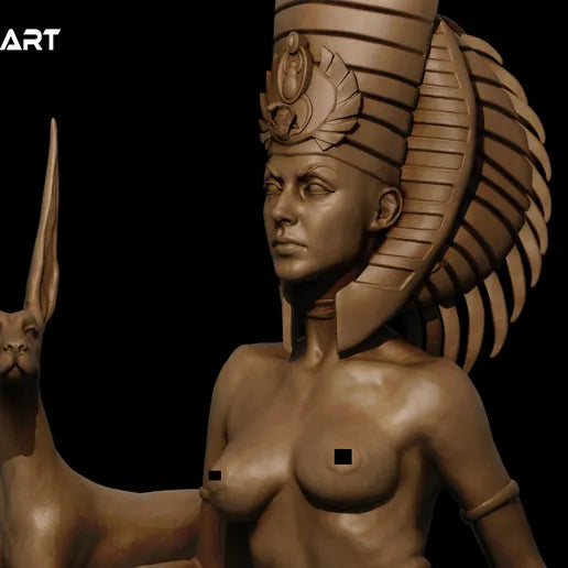Cleopatra - Egyptian Queen (SFW/NSFW 18+ Only) - 1:6 & 1:9 Scale Figures