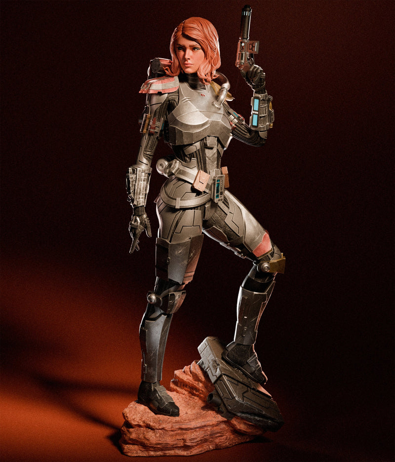 Shae Vizla - SW (SFW/NSFW 18+ Only) - 1:6, 1:9 Scale Figures & Bust