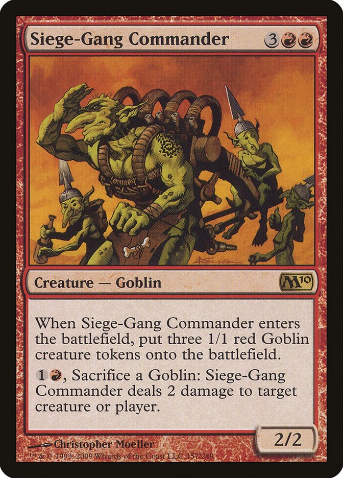 Siege Gang Commander
