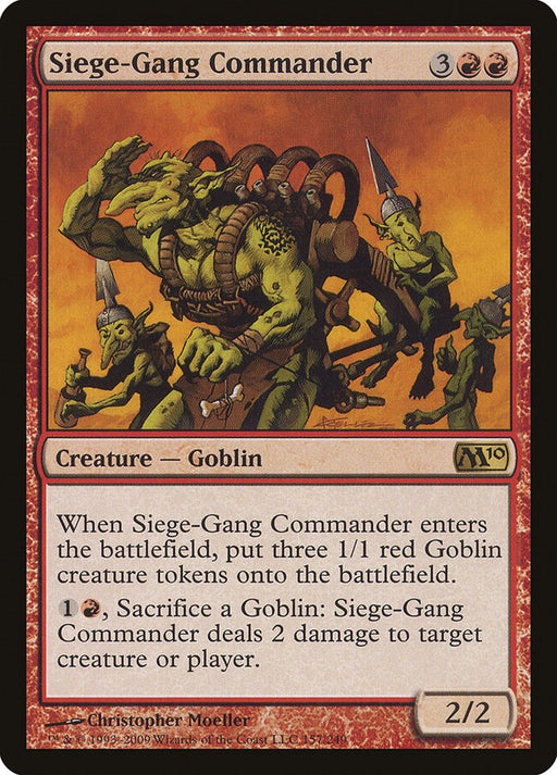 Siege Gang Commander