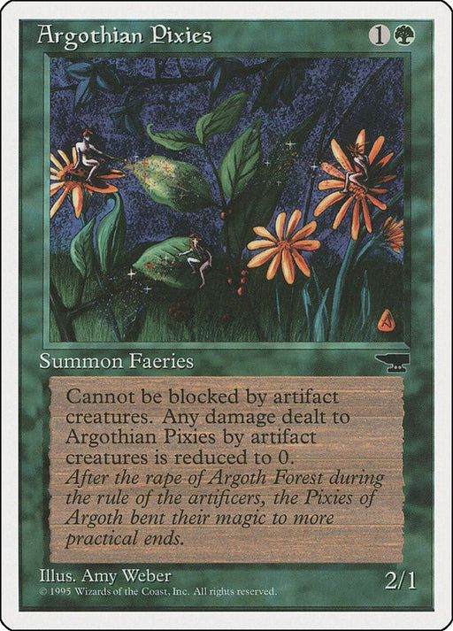 Argothian Pixies - Chronicles #57 Magic: The Gathering card