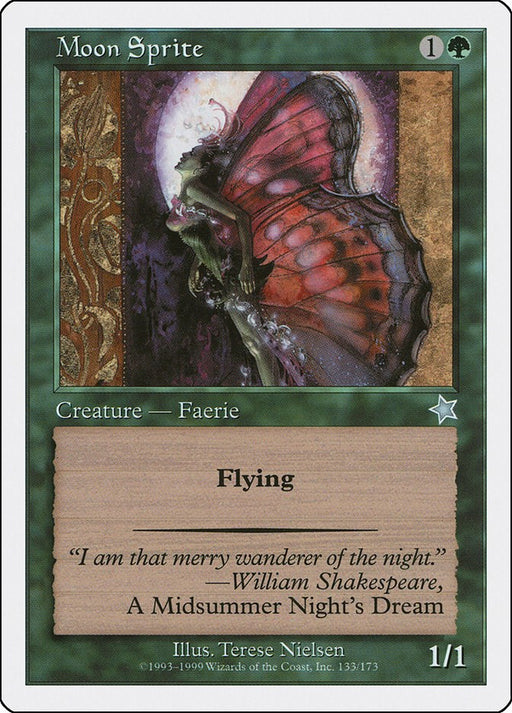 Moon Sprite - Starter 1999 #133 Magic: The Gathering card