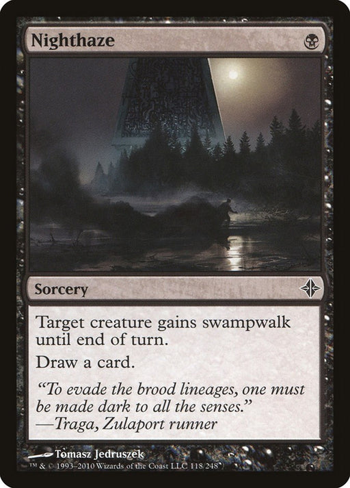 Nighthaze - Rise of the Eldrazi #118 Magic: The Gathering card