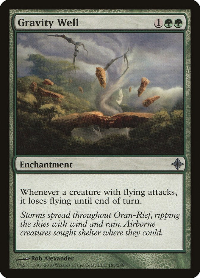 Gravity Well - Rise of the Eldrazi #185 Magic: The Gathering card