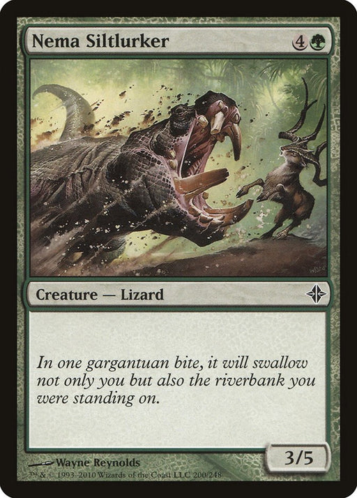 Nema Siltlurker - Rise of the Eldrazi #200 Magic: The Gathering card