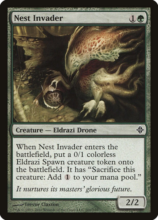 Nest Invader - Rise of the Eldrazi #201 Magic: The Gathering card