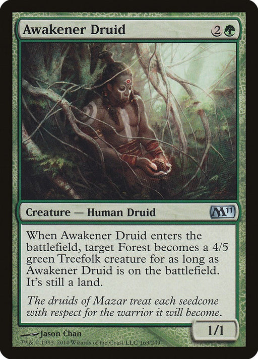 Awakener Druid - Magic 2011 (M11) #163 Magic: The Gathering card