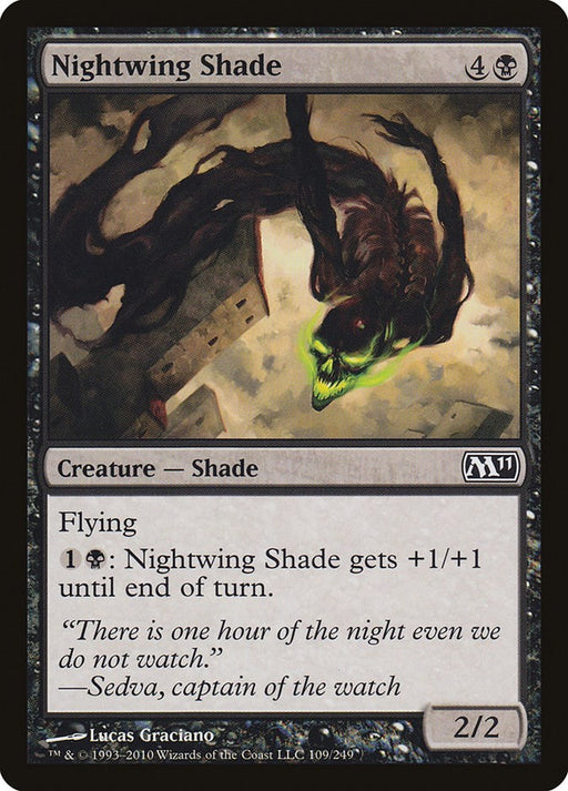 Nightwing Shade - Magic 2011 (M11) #109 Magic: The Gathering card