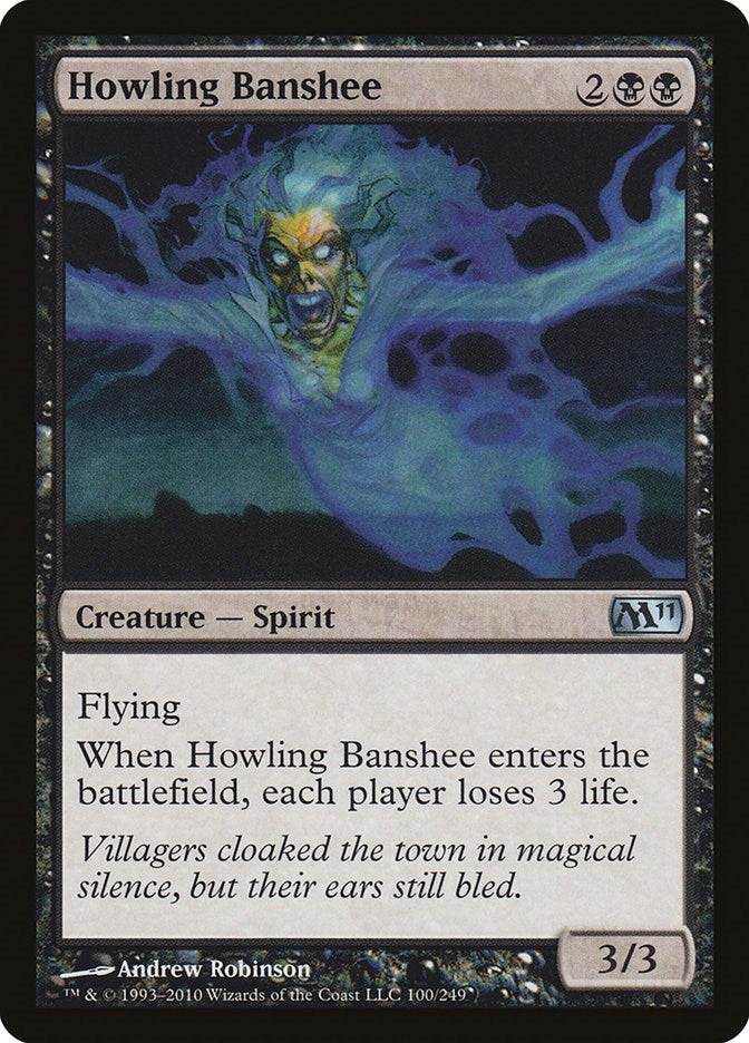Howling Banshee - Magic 2011 (M11) #100 Magic: The Gathering card