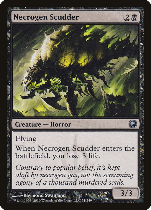 Necrogen Scudder - Scars of Mirrodin #71 Magic: The Gathering card