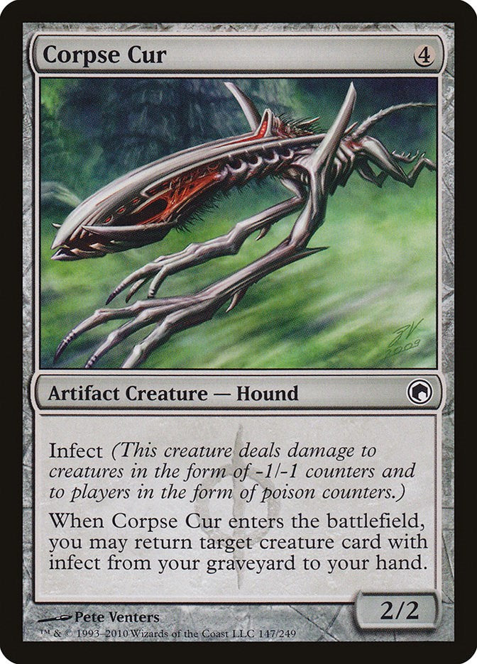 Corpse Cur - Scars of Mirrodin #147 Magic: The Gathering card