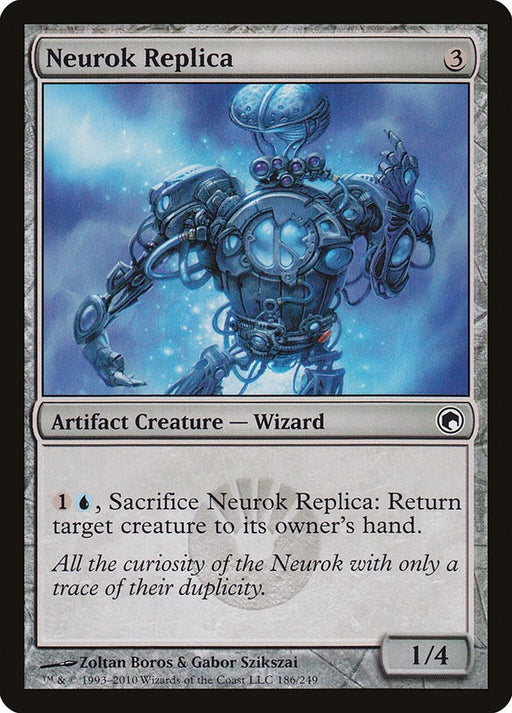 Neurok Replica - Scars of Mirrodin #186 Magic: The Gathering card