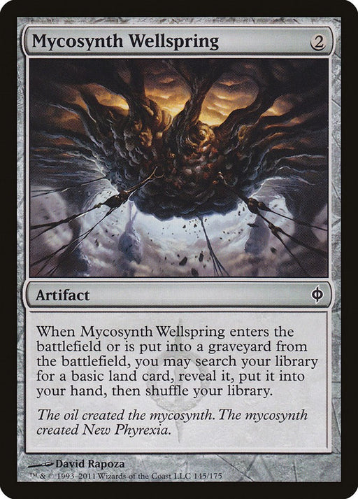 Mycosynth Wellspring - New Phyrexia #145 Magic: The Gathering card